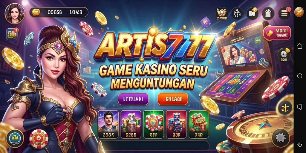 Tampilan gameplay menarik di ARTIS777 yang menggugah semangat bermain.