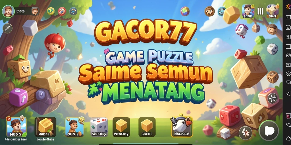 Gambar gameplay GACOR77 menampilkan tantangan puzzle yang menarik.
