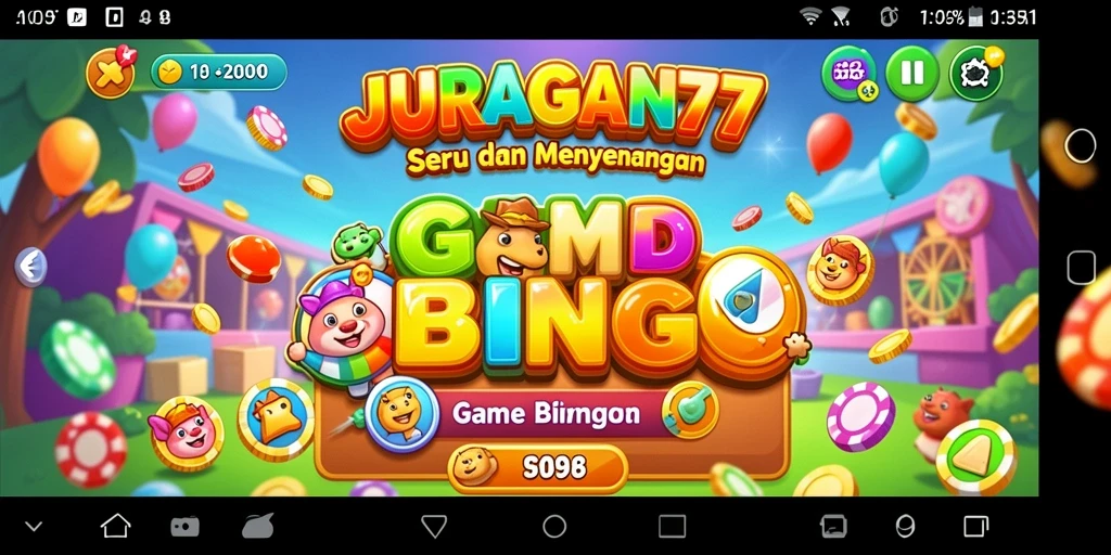 Tampilan gameplay JURAGAN77 yang menarik dan interaktif.