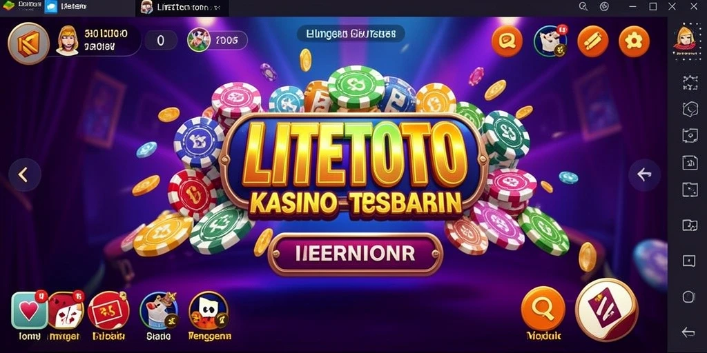 Tampilan gameplay menarik di LITETOTO dengan beragam permainan kasino.